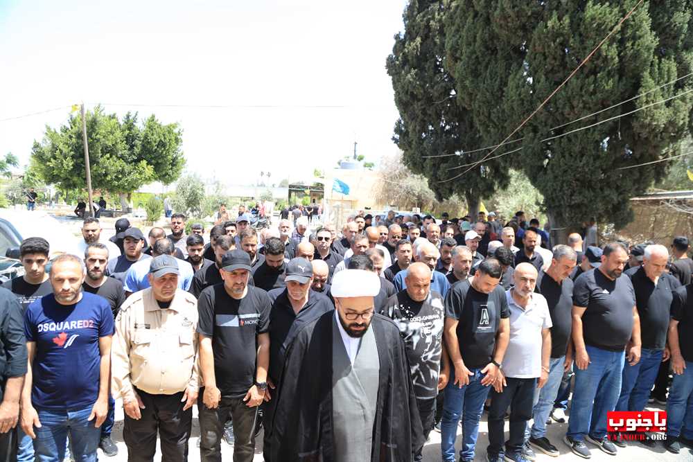بلدة طربيخا شيعت الفقيد الغالي المرحوم سهيل نمر حسن 